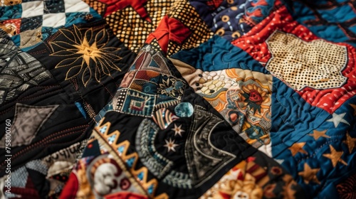 Exploring the Intricate Beauty and Craftsmanship of Patchwork Quilting © Denis Bayrak