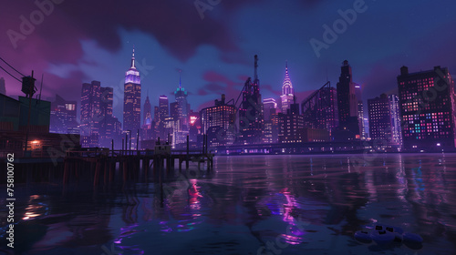 city at night