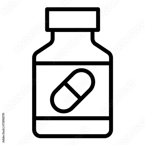 Vector Design Antibiotic Icon Style