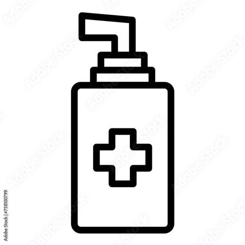 Vector Design Antiseptic Icon Style