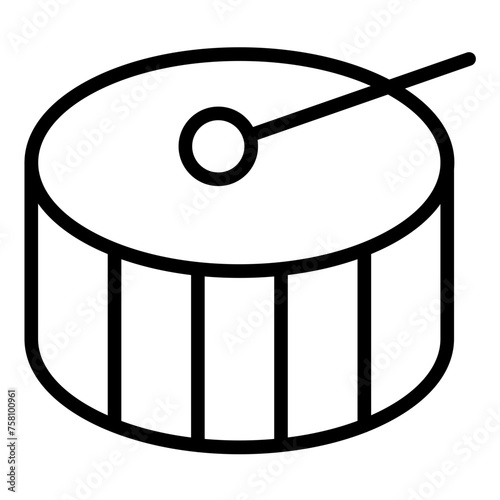 Vector Design Snare Icon Style