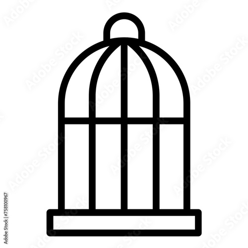 Vector Design Cage Icon Style