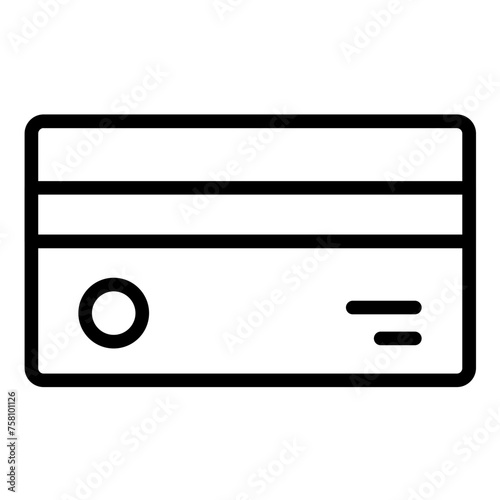 Vector Design Debit Card Icon Style