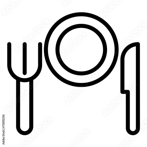 Vector Design Tableware Icon Style