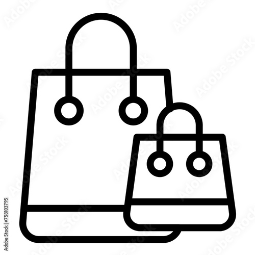 Vector Design Shopper Icon Style