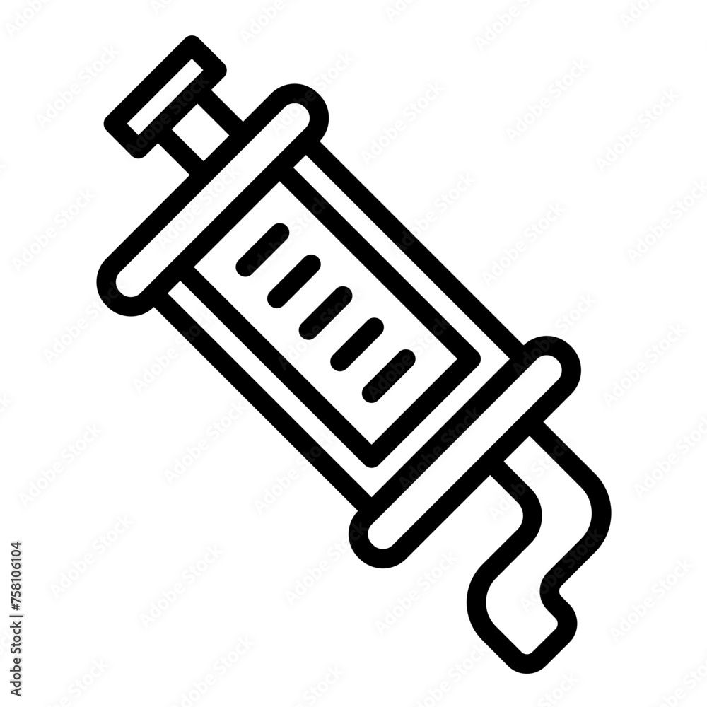 Vector Design Catalytic Converter Icon Style
