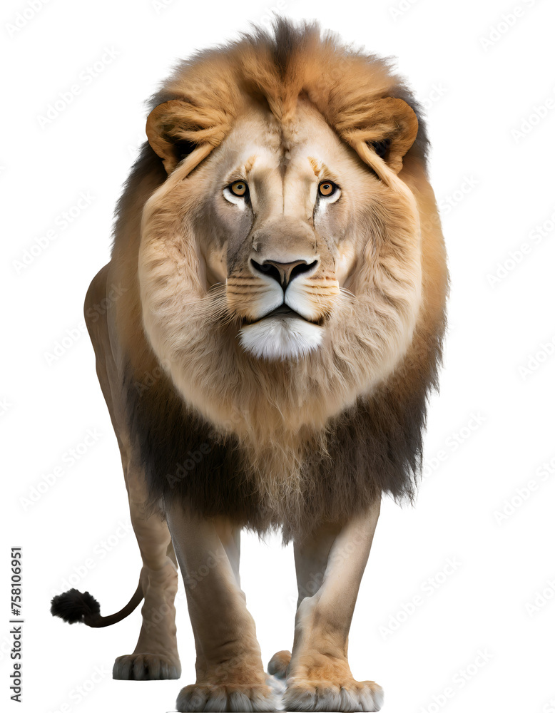 Fototapeta premium Illustration of lion