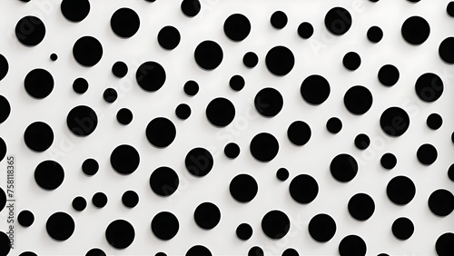 white space with black dots. background. the pattern