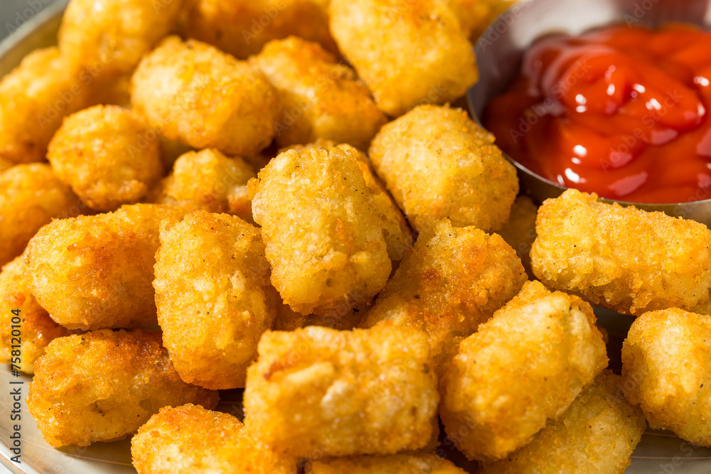 Homemade Baked Fried Tater Tot Potatoes Homemade Baked Fried Tater Tot Potatoes