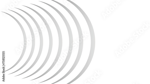 Abstract gray white color with circle line pattern texture background. eps 10