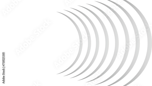 Abstract gray white color with circle line pattern texture background. eps 10