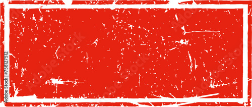 Square Empty seal stamp