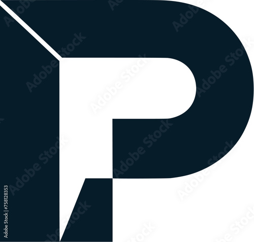 Logo design featuring the letter 