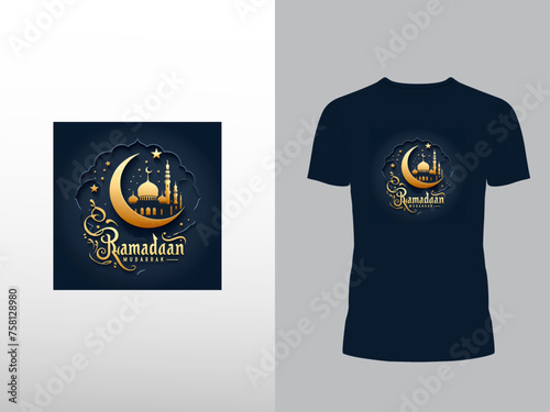 Ramadan Mubarak T-Shirt design
