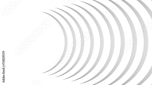 Abstract gray white color with circle line pattern texture background. eps 10 © YOGI C