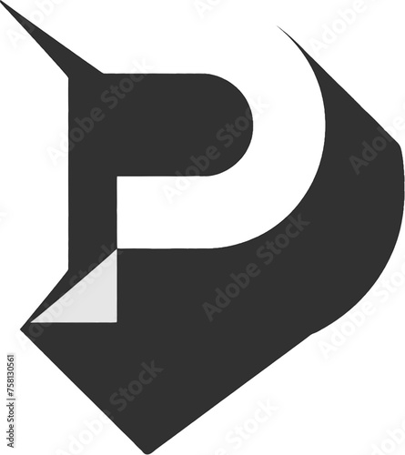 Logo design featuring the letter 