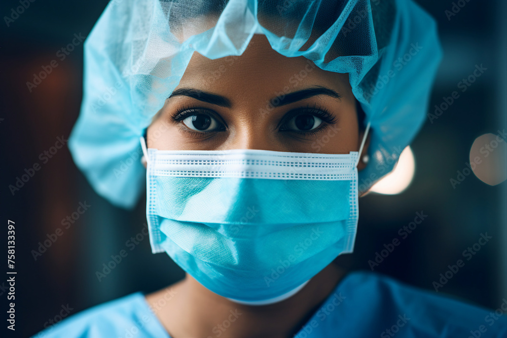 Highly skilled surgeon doctor in operation room after hard successful operation Generative AI Highly skilled surgeon doctor in operation room after hard successful operation Generative AI