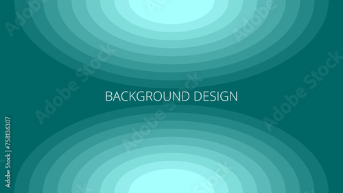 Aquamarine green abstract background with gradient ovals. Blended overlay pattern	