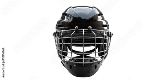 Hockey Helmet on Transparent Background