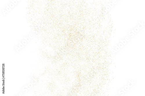 Gold Vector Texture Pattern on White Background. Old paper surface. Light Golden Confetti. Yellow Illustration Backdrop. Design Element. EPS 10. 