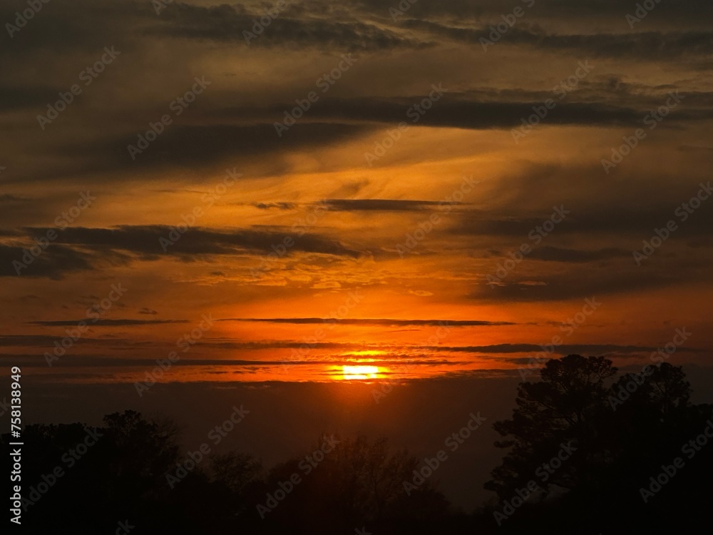 Obraz premium sunrise over the sea