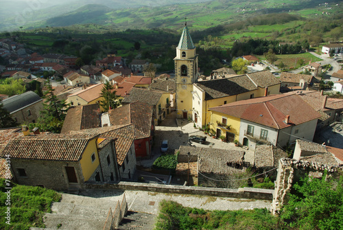 Madonna del Carmine Church - San Marco dei Cavoti, province of Benevento in Campania, is known as the town of nougat, a typical local production.