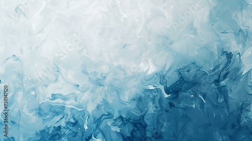 abstract texture very light blue color blending into clear white color. generative AI