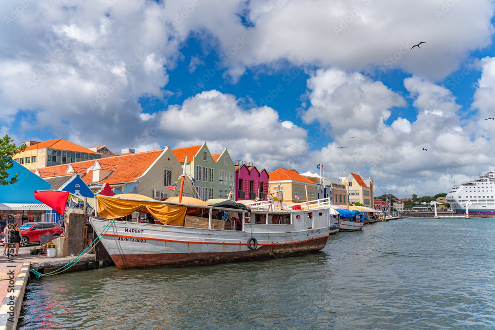 Obraz premium Views around Curacao and the Capital Willemtad