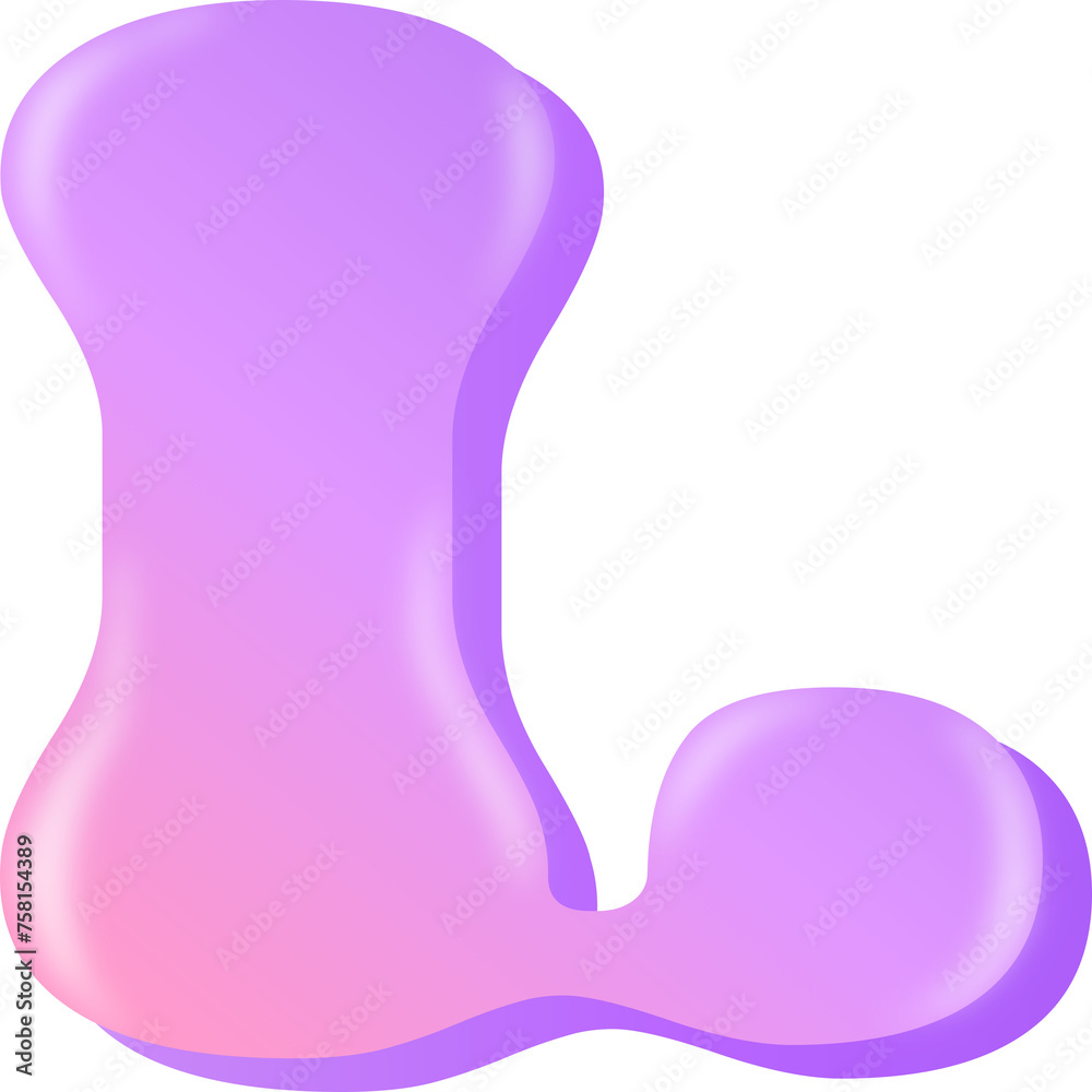 abstract 3d rendered illustration of a pink and blue glass abstract 3d rendered illustration of a pink and blue glass