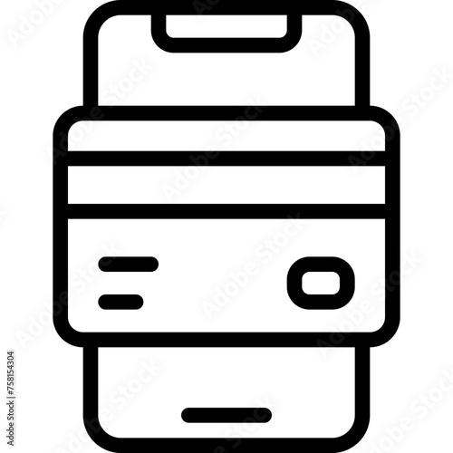 Mobile Credit Card Icon