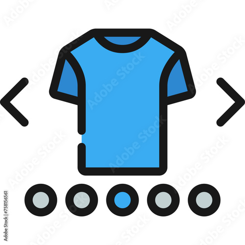 T Shirt Selection Icon