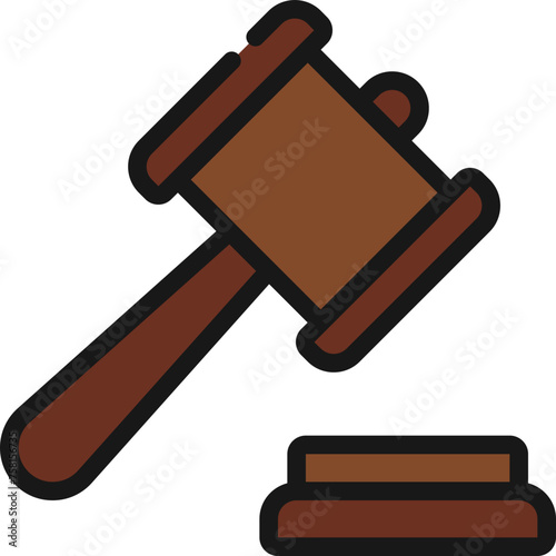 Auction Mallet Icon