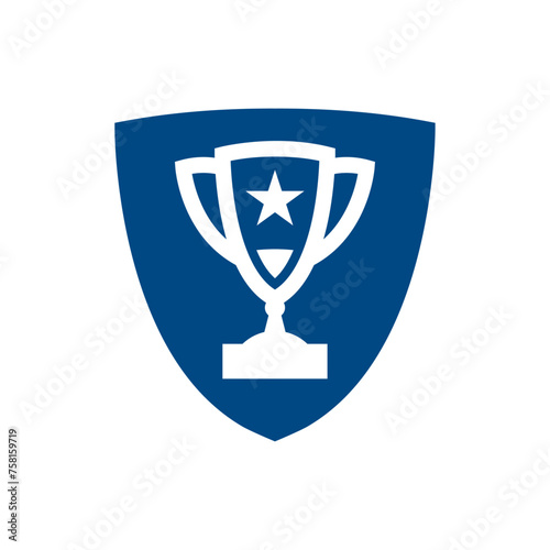 Sports cup icon