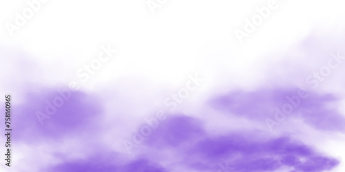 Purple smog clouds on floor. Fog or smoke. Isolated transparent special effect. Morning fog over land or water surface. Magic haze. PNG.


