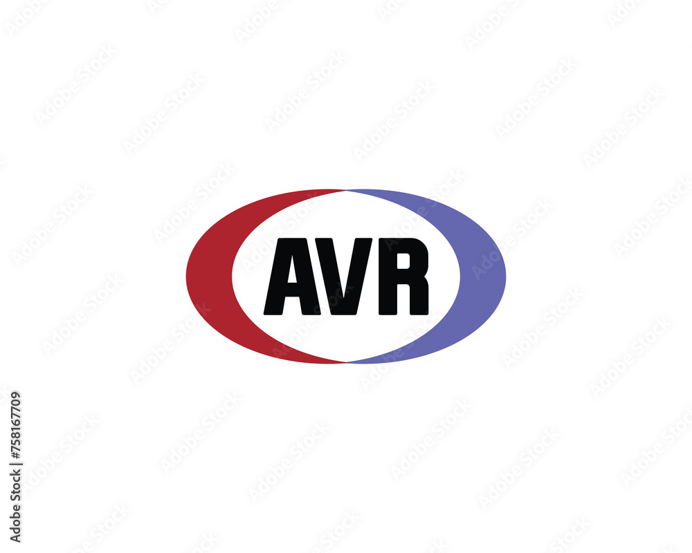 AVR Logo design vector template AVR Logo design vector template