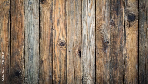 grunge old wood panels may used as background