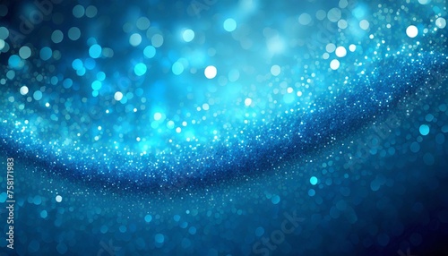 an abstract blue background made of twinkling glitter that is great for a background for christmas and other celebrations