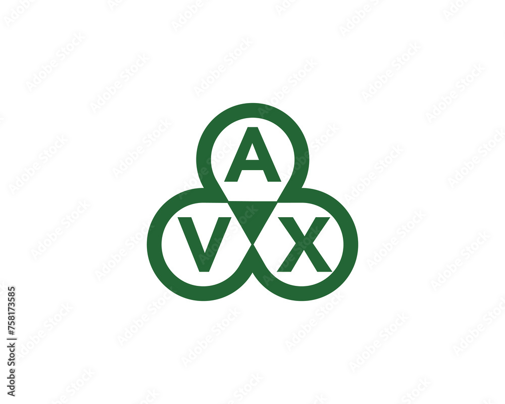 AVX logo design vector template AVX logo design vector template