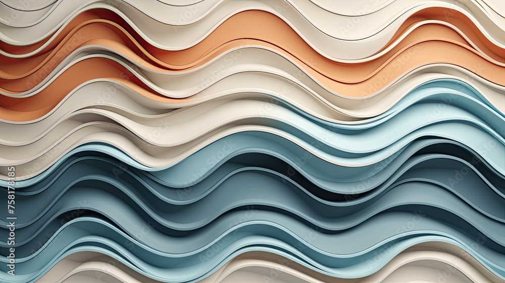 Geometric background with wave patterns Geometric background with wave patterns