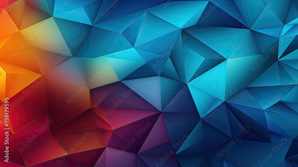 Geometric background with colorful triangles Geometric background with colorful triangles