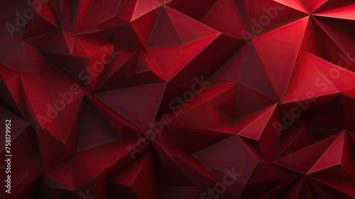Geometric background with irregular polygon shapes