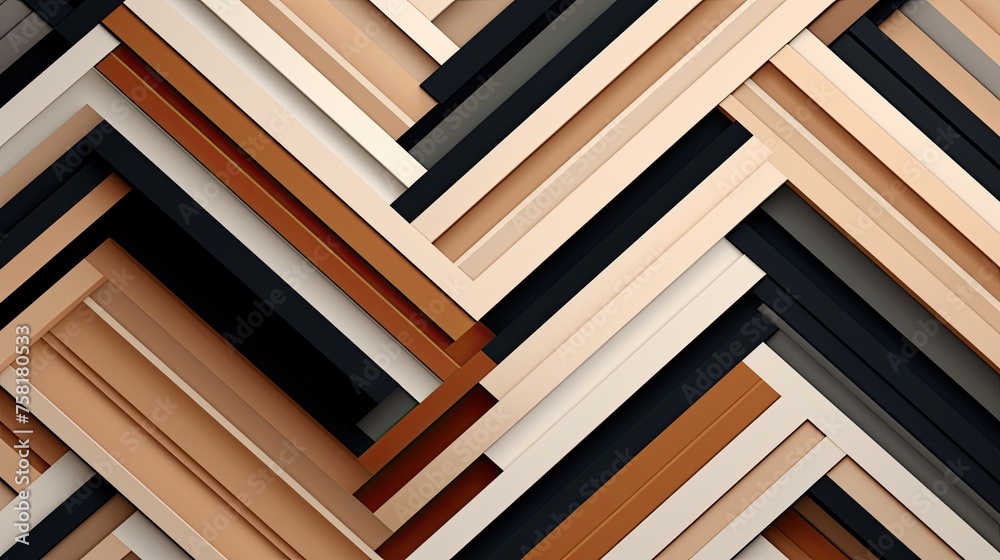 Geometric background with striped patterns Geometric background with striped patterns