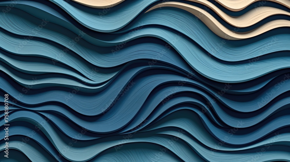 Geometric background with wave patterns Geometric background with wave patterns