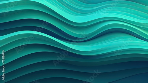 Geometric background with wave patterns