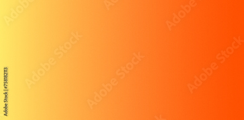 Orange gradient background banner with copy space for text or image, Usable for business documents, cards, flyers, banners, ads, brochures, posters and design works