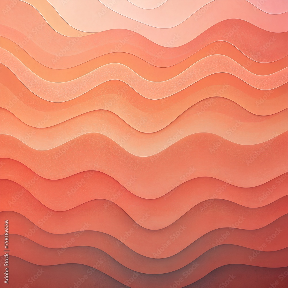 Obraz premium Wavy Layers Background: Abstract Design for Digital Projects
