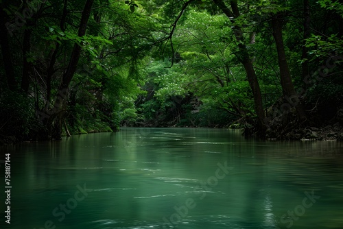 Emerald Waters and Ancient Trees  A Tranquil Journey to Chichiroin Cave  Saudi Arabia