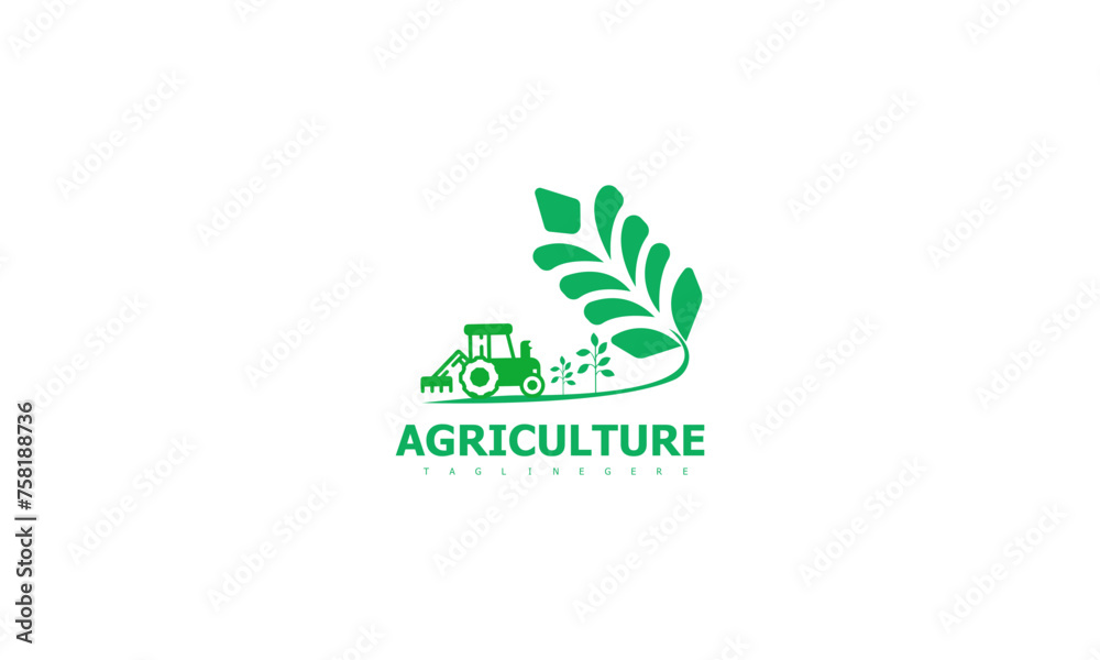 Stylish logo reflecting the essence of rural living, with a serene countryside backdrop.