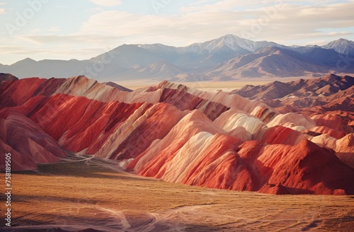 a stunning photograph of the rainbow mountains in jujuy salta argentina landscapes