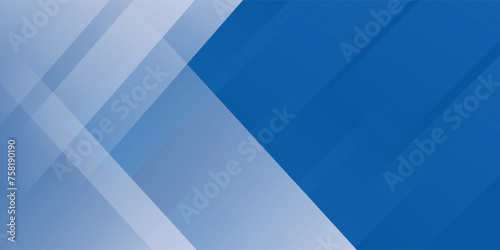 Abstract blue and white gradient background. Modern blue abstract rectangular box lines for presentation design, banner, brocure eps 10